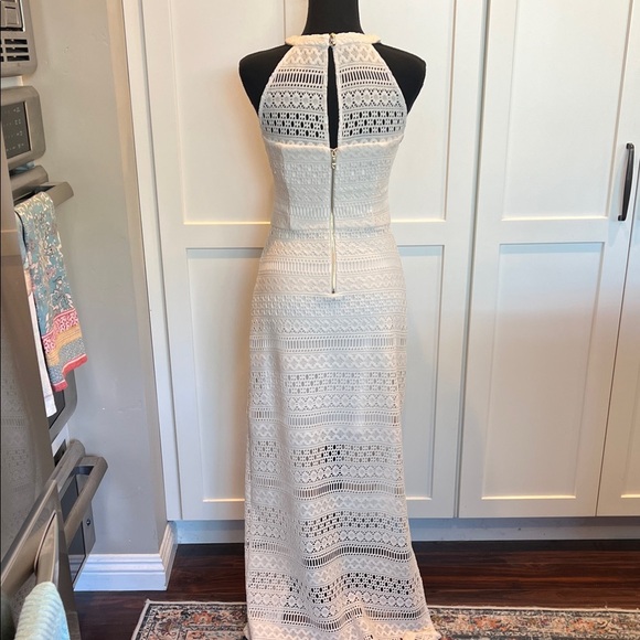 Guess Ivory Crochet Maxi Dress - Picture 6 of 12